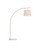 Currey and Company - 8000-0117 - Two Light Floor Lamp - Cloister - Antique Brass/White