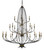 Currey and Company - 9000-0213 - 28 Light Chandelier - Folgate - French Black/Gold Leaf