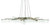 Currey and Company - 9000-0368 - Ten Light Chandelier - Forest Light - Textured Silver/Natural