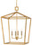 Currey and Company - 9000-0405 - Four Light Lantern - Denison - Contemporary Gold Leaf