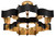 Grand Lotus Six Light Chandelier (9000-0429)