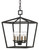 Currey and Company - 9000-0456 - Four Light Lantern - Denison - Molé Black