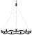 Serpentina Nine Light Chandelier (9000-0461)