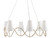 Kadir Six Light Chandelier (9000-0526)