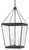 Currey and Company - 9000-0550 - Three Light Lantern - Ellerman - Old Iron
