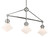 Rycroft Collection Three Light Chandelier (9000-0614)