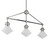 Rycroft Collection Three Light Chandelier (9000-0614)