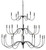 Currey and Company - 9000-0655 - 27 Light Chandelier - Tirrell - Antique Black