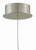 Crystal Bud One Light Pendant (9000-0667)