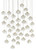 Crystal Bud 36 Light Pendant (9000-0673)