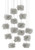 Birds Nest 15 Light Pendant (9000-0698)