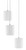 Dove Three Light Pendant (9000-0710)