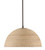 Currey and Company - 9000-0790 - One Light Pendant - Tobago - Natural/Sugar White/Bronze Gold