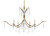 Marshallia Five Light Chandelier (9000-0810)