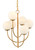 Currey and Company - 9000-0819 - Six Light Chandelier - Sunnylands - Brass