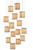 Currey and Company - 9000-0891 - 15 Light Pendant - Daze - Antique Brass/White/Silver