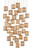 Currey and Company - 9000-0894 - 36 Light Pendant - Daze - Antique Brass/White/Silver