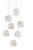 Lazio Seven Light Pendant (9000-0897)