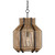 Currey and Company - 9000-0922 - One Light Pendant - Mali - Natural/Satin Black