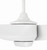 Venn 58" Indoor/Outdoor Ceiling Fan 58" Ceiling Fan (VNN58W4)