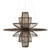 Benjiro Two Light Chandelier (9000-0964)