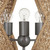 Shizen Three Light Chandelier (9000-0965)