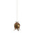 Currey and Company - 9000-1019 - One Light Pendant - Iota - Antique Brass/Silver