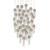 Currey and Company - 9000-1032 - 36 Light Pendant - Medusa - Nickel/Clear/Silver
