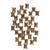 Currey and Company - 9000-1046 - 36 Light Pendant - Alsop - Brown/Black/Natural/Silver