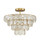 Bon Vivant One Light Semi-Flush Mount (9000-1087)