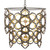 Currey and Company - 9000-1106 - Six Light Chandelier - Mauresque - Bronze Gold/Contemporary Gold Leaf
