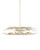 Maidenhair Five Light Semi-Flush Mount (9000-1108)