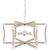 Currey and Company - 9000-1111 - Six Light Lantern - Bastian - Sandstone/Sugar White