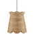 Currey and Company - 9000-1116 - One Light Pendant - Annabelle - Natural/Molé Black
