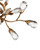 Crystal Bud Five Light Semi-Flush Mount (9000-1123)