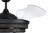 Whiskey 42 Hidden Blades 42" Ceiling Fan (WHS42FBGW3)