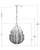 Delphos Six Light Chandelier (9000-1149)