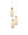 Currey and Company - 9000-1186 - Three Light Pendant - Parish - White/Antique Brass/Silver