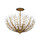Magnum Opus Four Light Semi-Flush Mount (9000-1224)