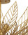 Leaflace Four Light Semi-Flush Mount (9000-1228)