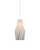 Currey and Company - 9000-1270 - One Light Pendant - Posh - White/Silver