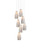 Currey and Company - 9000-1272 - Seven Light Pendant - Posh - White/Silver