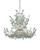 Currey and Company - 9000-1294 - 12 Light Chandelier - Baobab - Clear/Contemporary Silver Leaf/Contemporary Silver
