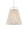 Currey and Company - 9000-1302 - One Light Pendant - Parnell - White/Frosted White/Gesso White