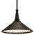 Currey and Company - 9056 - One Light Pendant - Manuscript - Molé Black/Antique Mirror