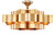 Grand Lotus Six Light Chandelier (9494)