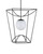 Rochefort One Light Lantern (9500-0012)