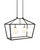 Currey and Company - 9500-0023 - Two Light Lantern - Denison - Black/Frosted White