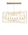 Metro Eight Light Chandelier (9542)