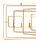 Metro Eight Light Chandelier (9542)
